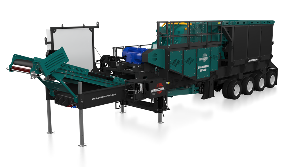 Gladiator TP550 Portable Electric Impact Crusher Listing
