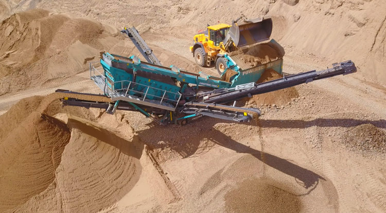 Powerscreen Sand & Gravel Case Study
