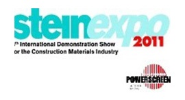 Powerscreen exhibiting at Steinexpo 2011